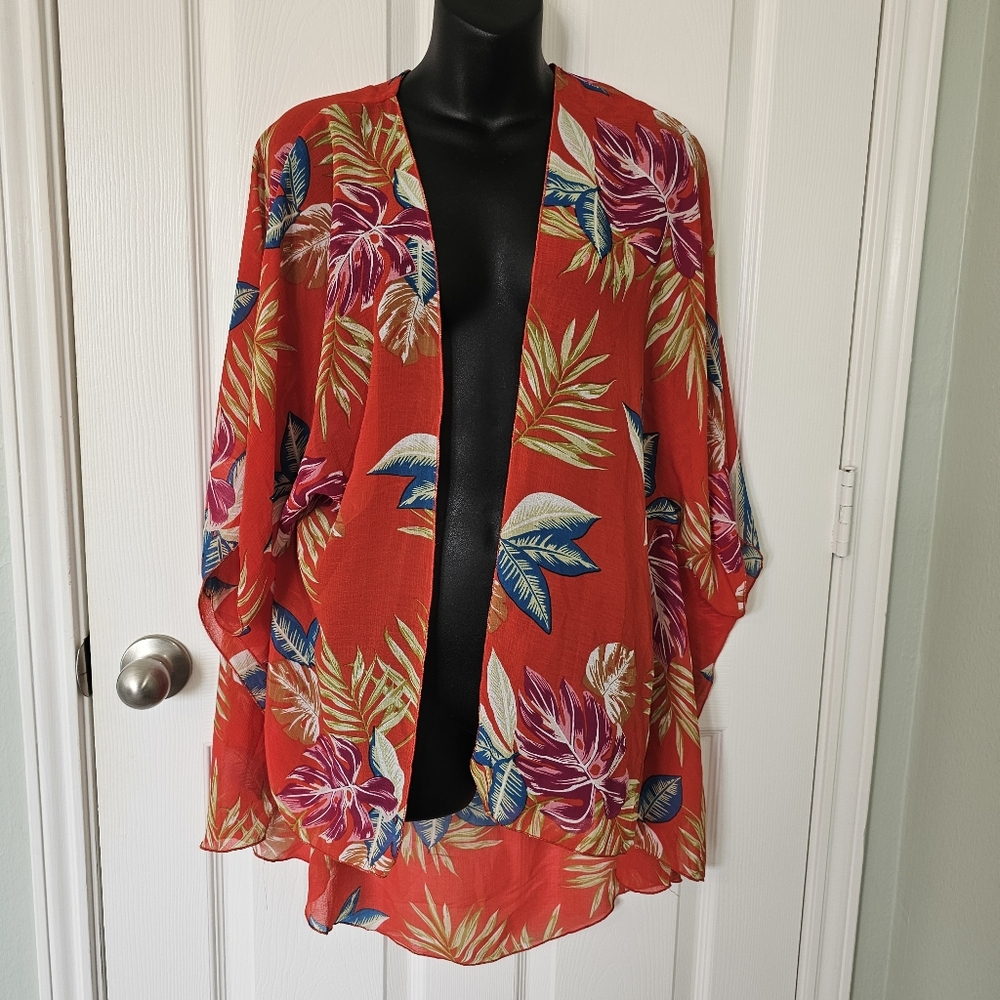 Emory Park Take Me Tropical Kimono